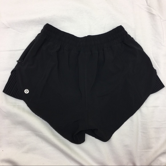 Lululemon Shorts Ruffle Sides 